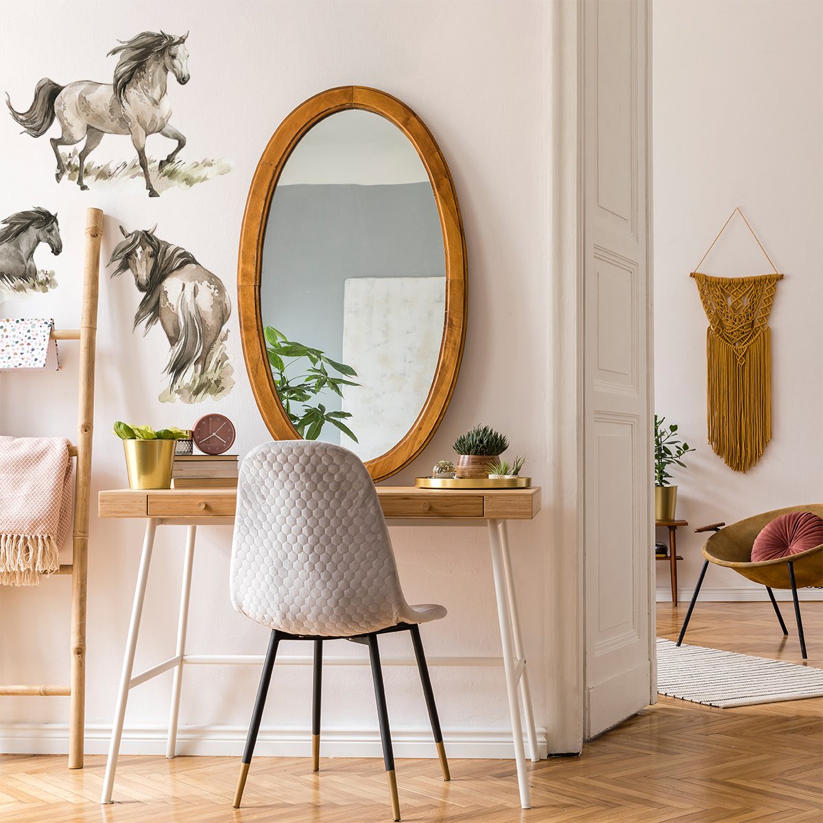 Naklejki do salonu konie