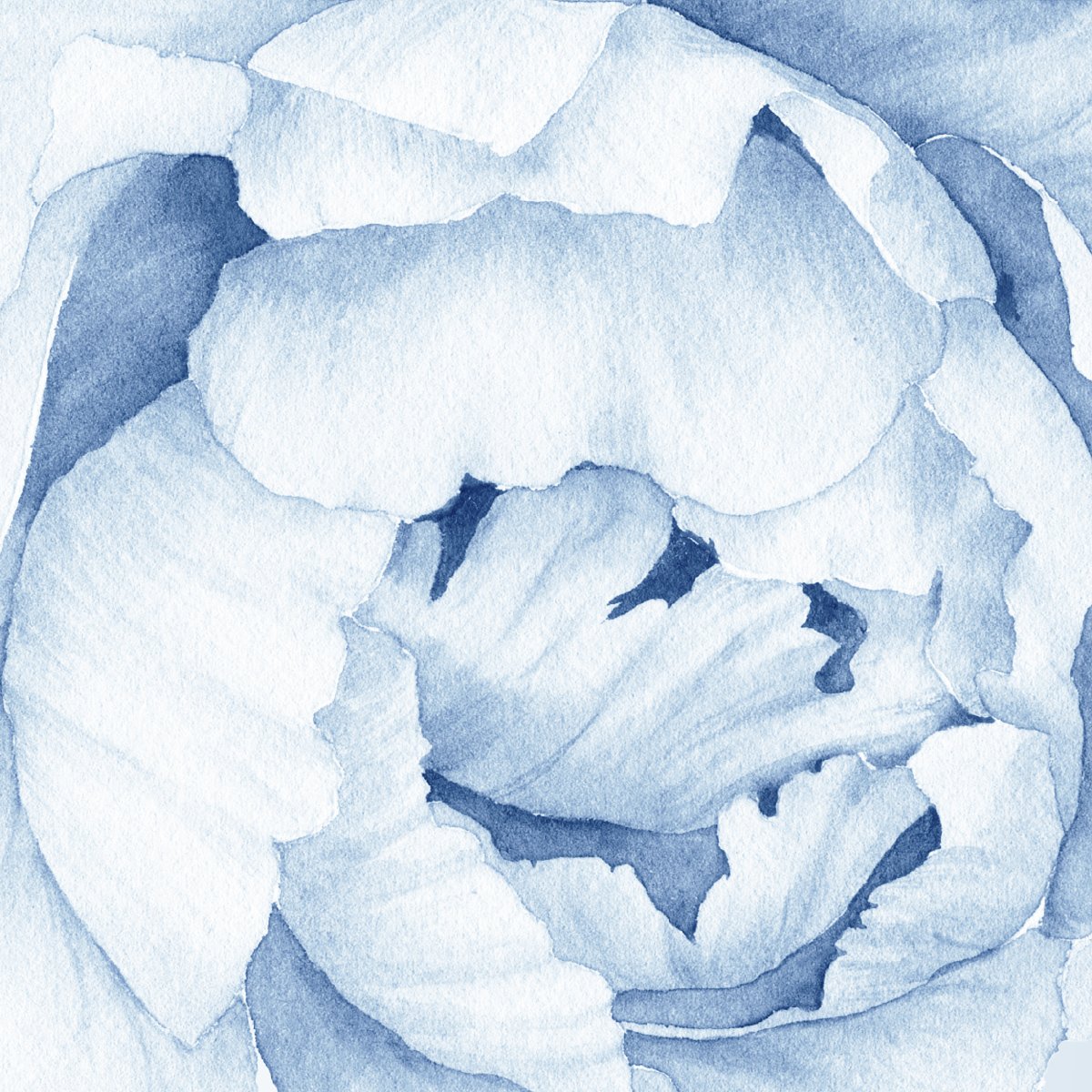 Naklejki na ścianę niebieskie kwiatki do sypialni#kolor_niebieski