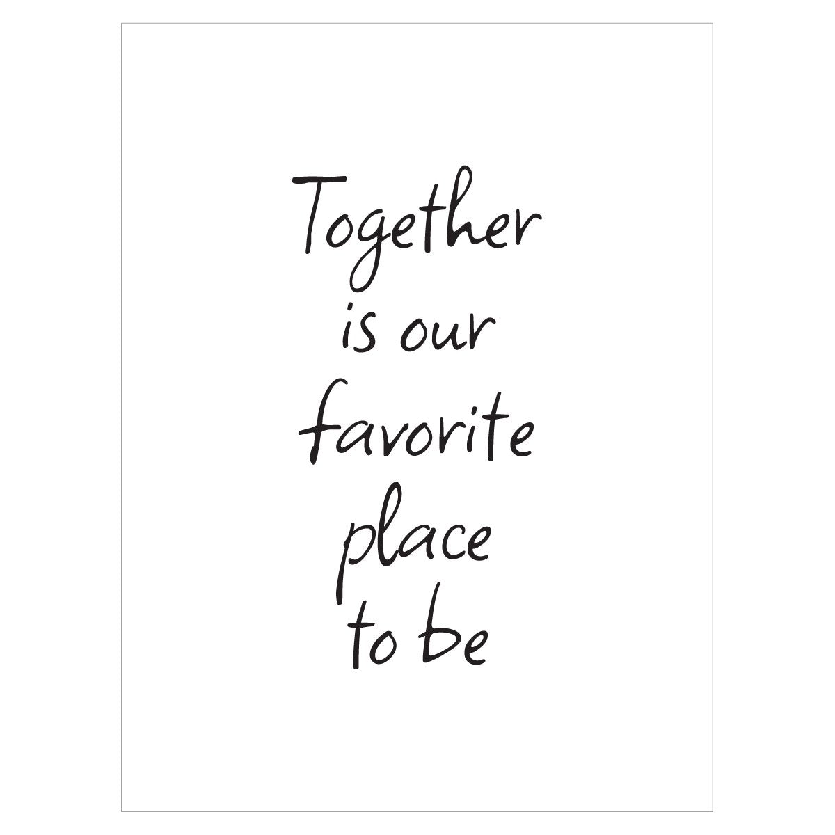 Plakat - Together