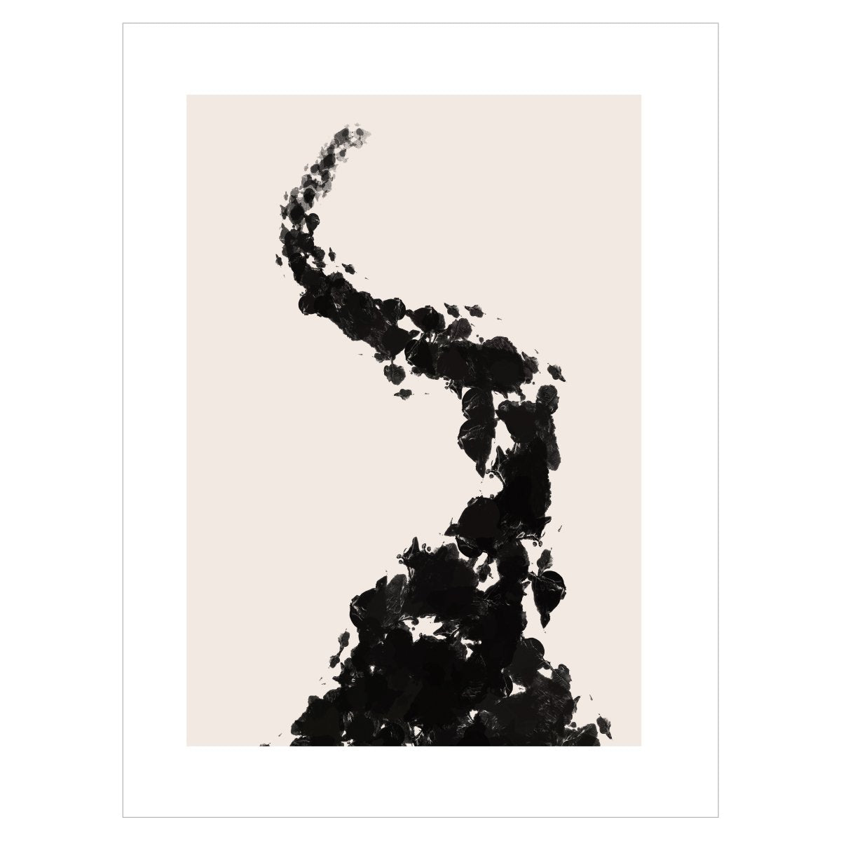 Plakat na ścianę do kawiarni - abstrakcja