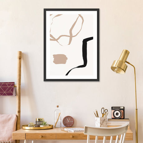 Plakat 50x70 cm abstrakcyjne wzory do pokoju młodzieżowego