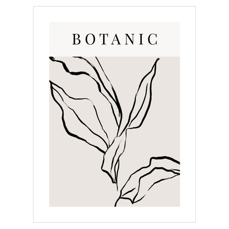 Plakat do salonu - botanic