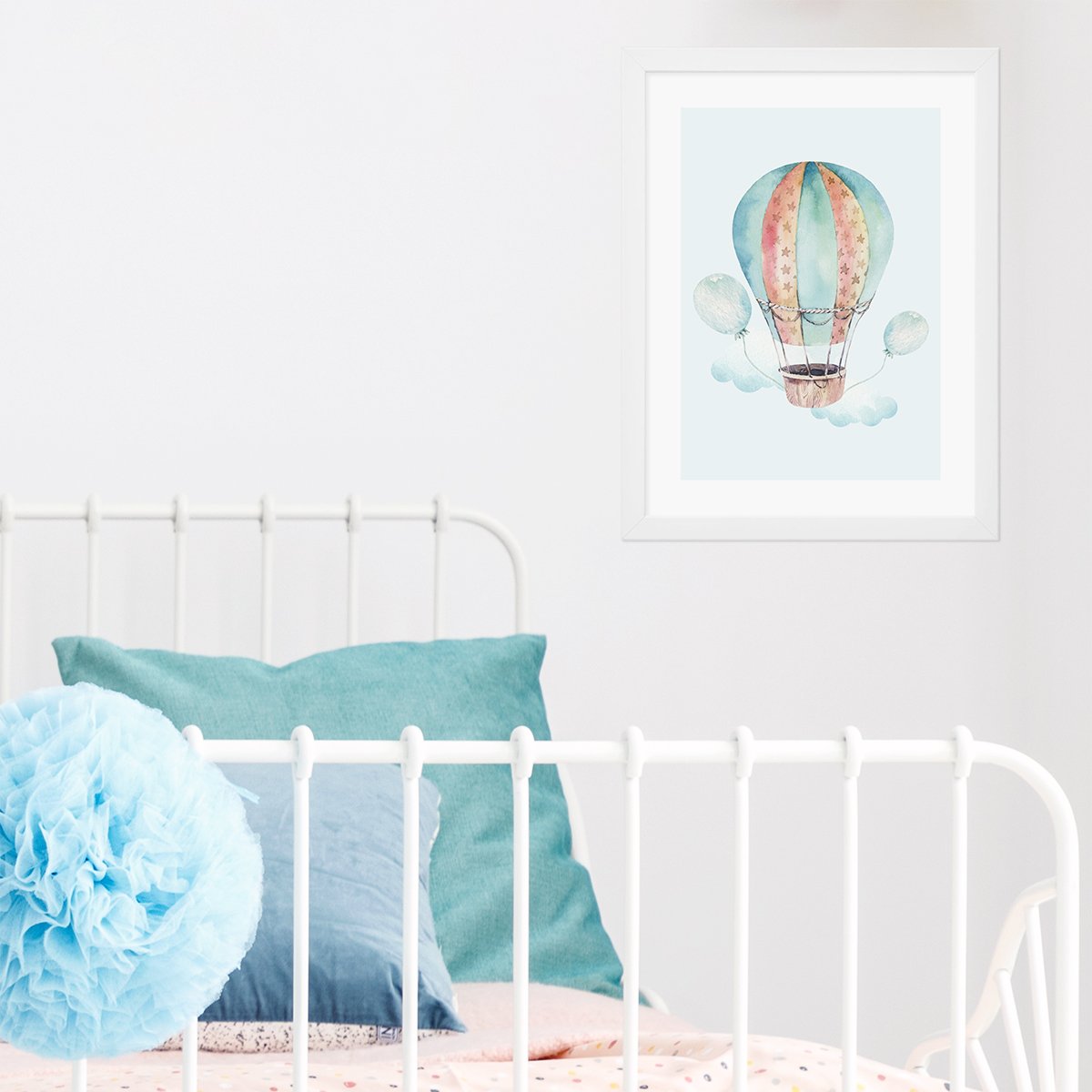 Plakat dla dzieci balony