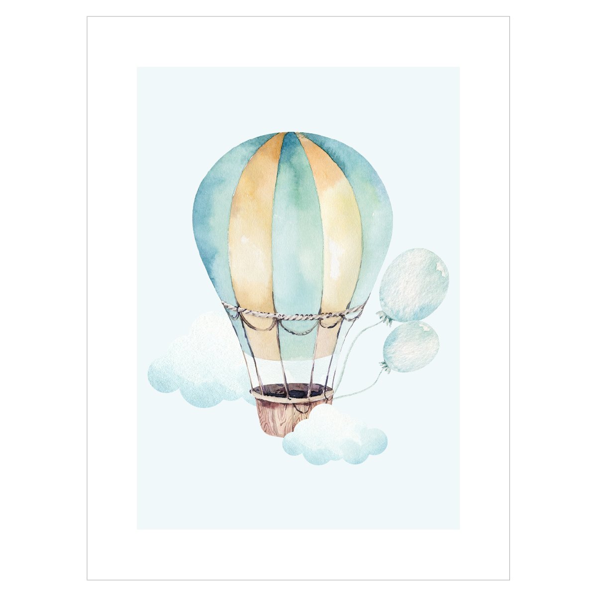 Plakat dla dzieci - balon
