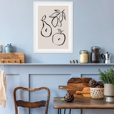 Plakat 40x50 cm do kuchni malarstwo