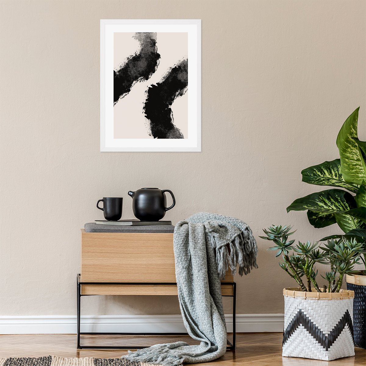 Plakat na ścianę do kawiarni grafika art