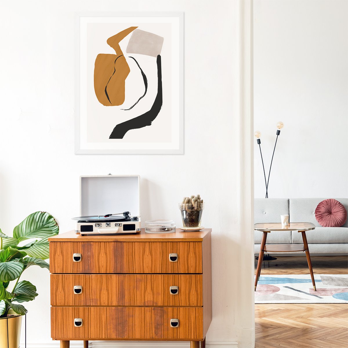 Plakat 40x50 cm ilustracja do salonu