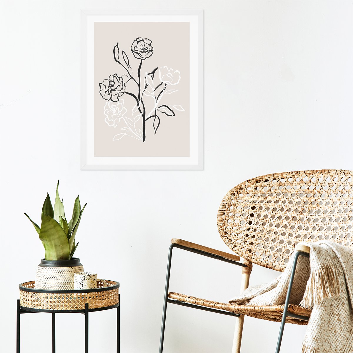 Plakat na ścianę do poczekalni sztuka