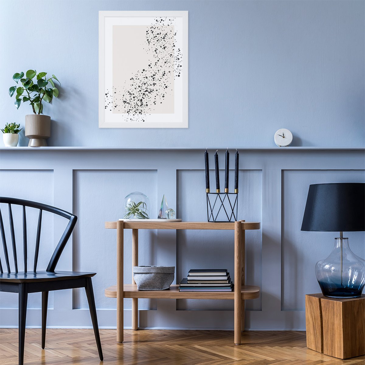 Plakat na przedpokój 50x70 cm abstrakcja