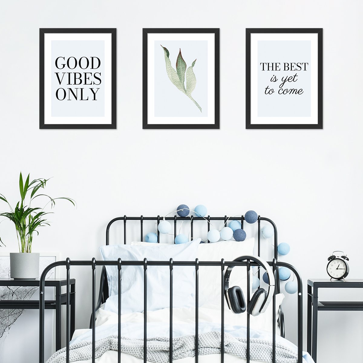 Plakaty na ścianę z napisami dla dzieci#kolor_niebieski