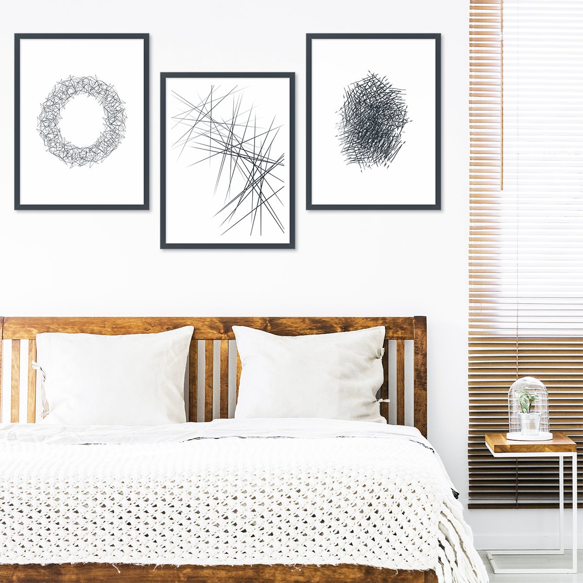 Plakaty do sypialni 50x70 cm sztuka nowoczesna