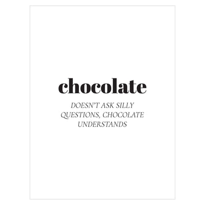 Plakat- Chocolate