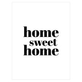 Plakat - Home Sweet Home