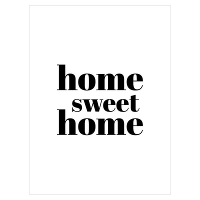 Plakat - Home Sweet Home