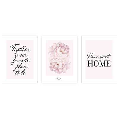 Plakaty z miłosnymi cytatami do sypialni#kolor_rozowy-mix