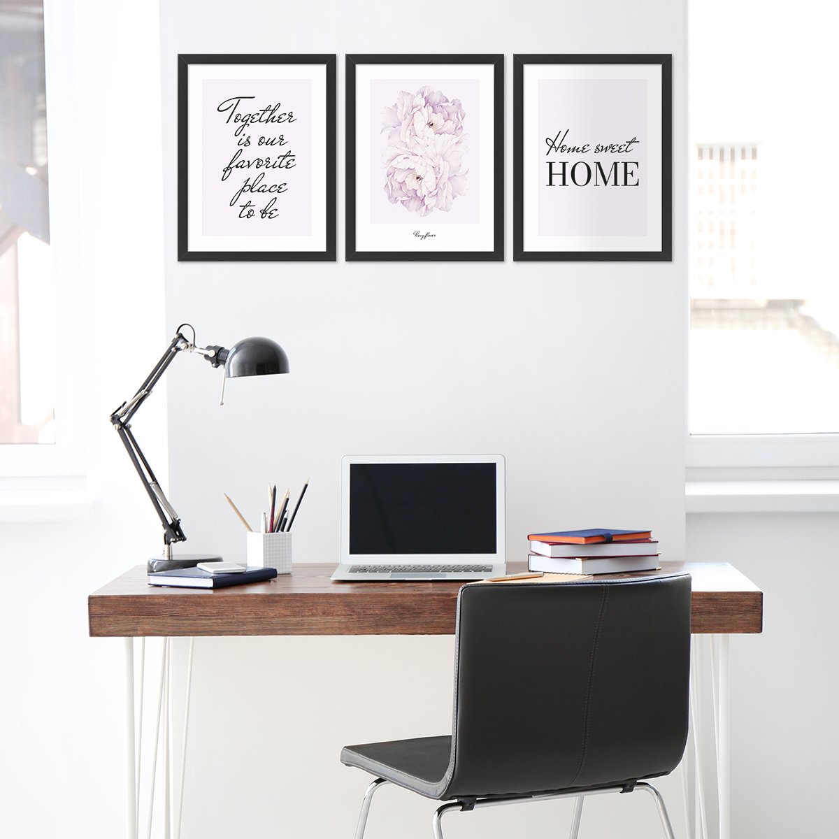 Plakaty z cytatami do domowego biura#kolor_fioletowy